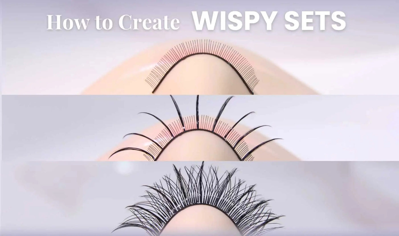 💕 How to Create Wispy Sets Using YY Lashes