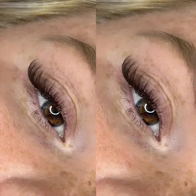 Black Brown Eyelash Extensions seerbeauty