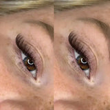 Black Brown Eyelash Extensions seerbeauty