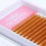 0.07MM Light Brown Volume Eyelash Extensions Redberry