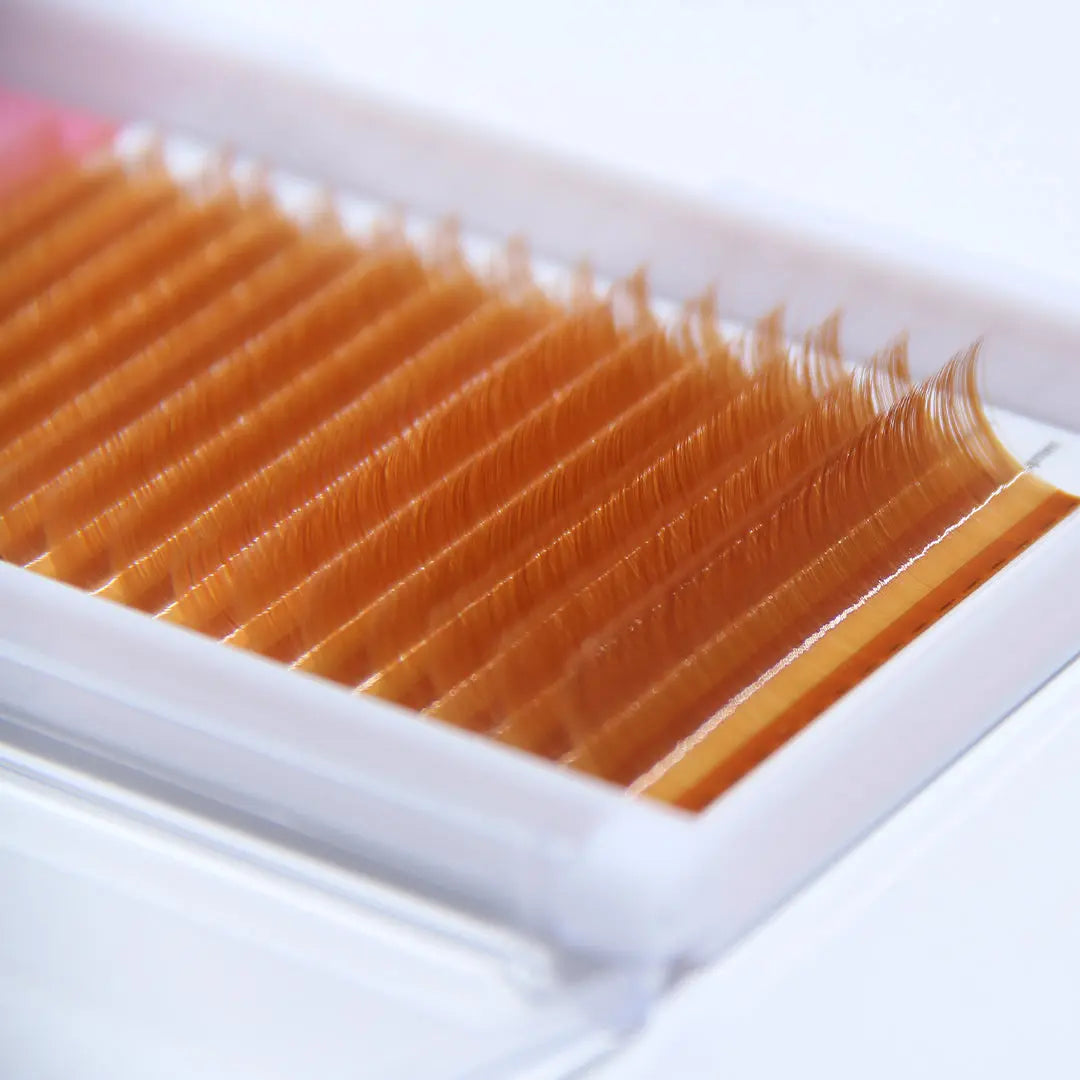 0.07MM Light Brown Volume Eyelash Extensions Redberry
