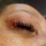 0.05MM Light Brown Volume Eyelash Extensions Redberry