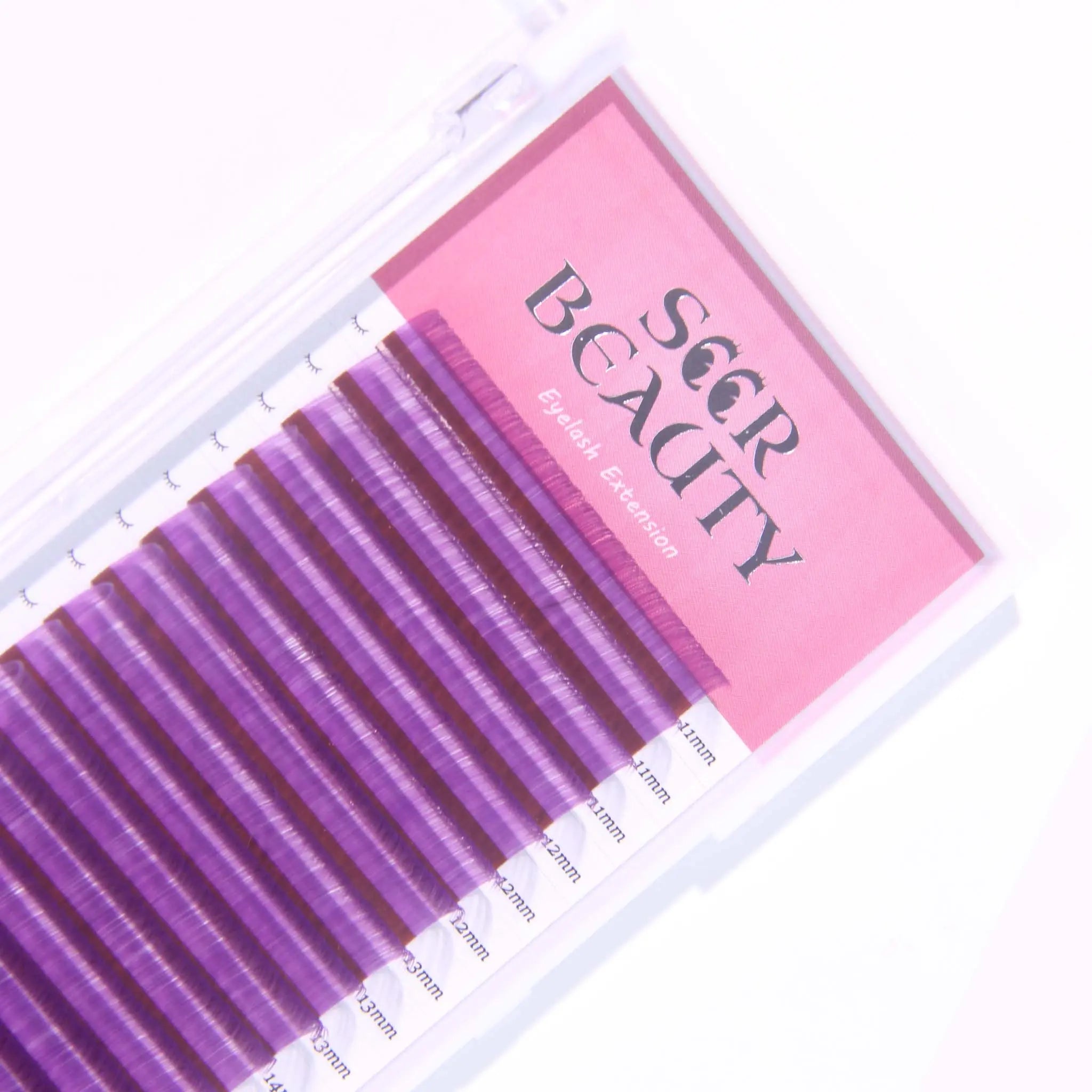 0.07MM Purple Volume Eyelash Extensions Redberry