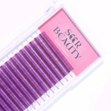 0.07MM Purple Volume Eyelash Extensions Redberry