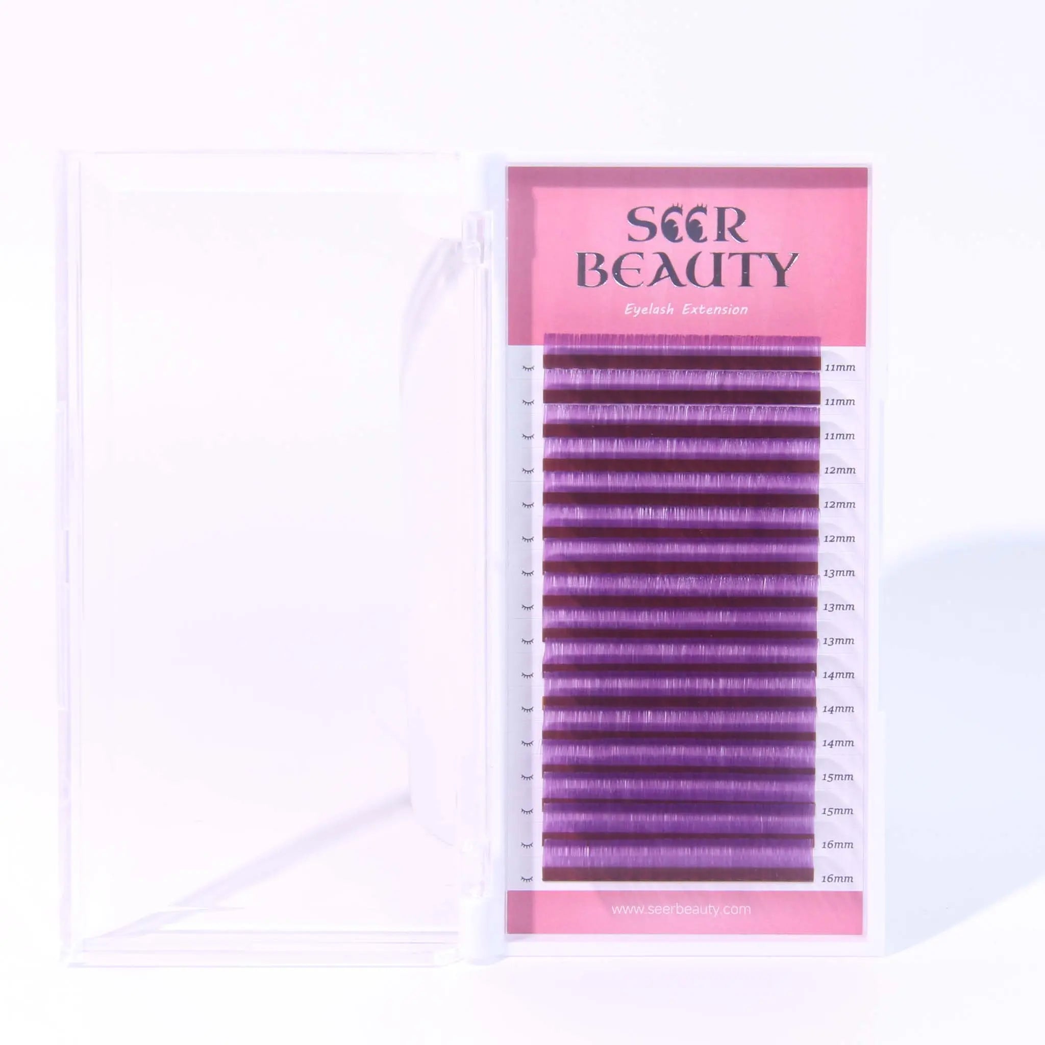 0.07MM Purple Volume Eyelash Extensions Redberry