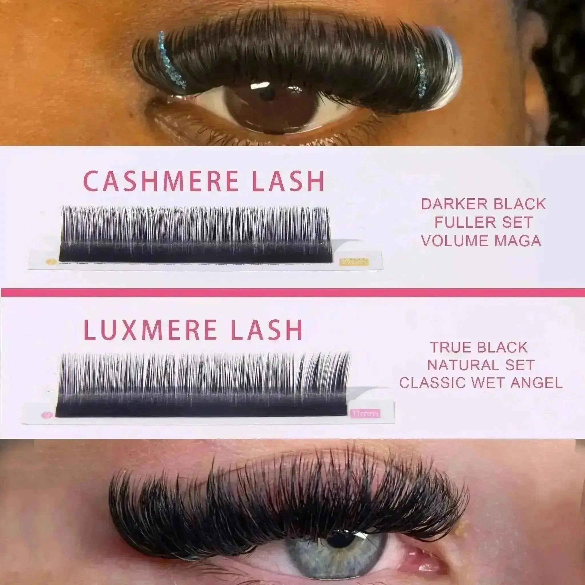 0.15MM Classic Lash Extensions (Luxmere) SEERBEAUTY