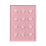 12 Heart-Shaped Hole Glue Holder Redberry
