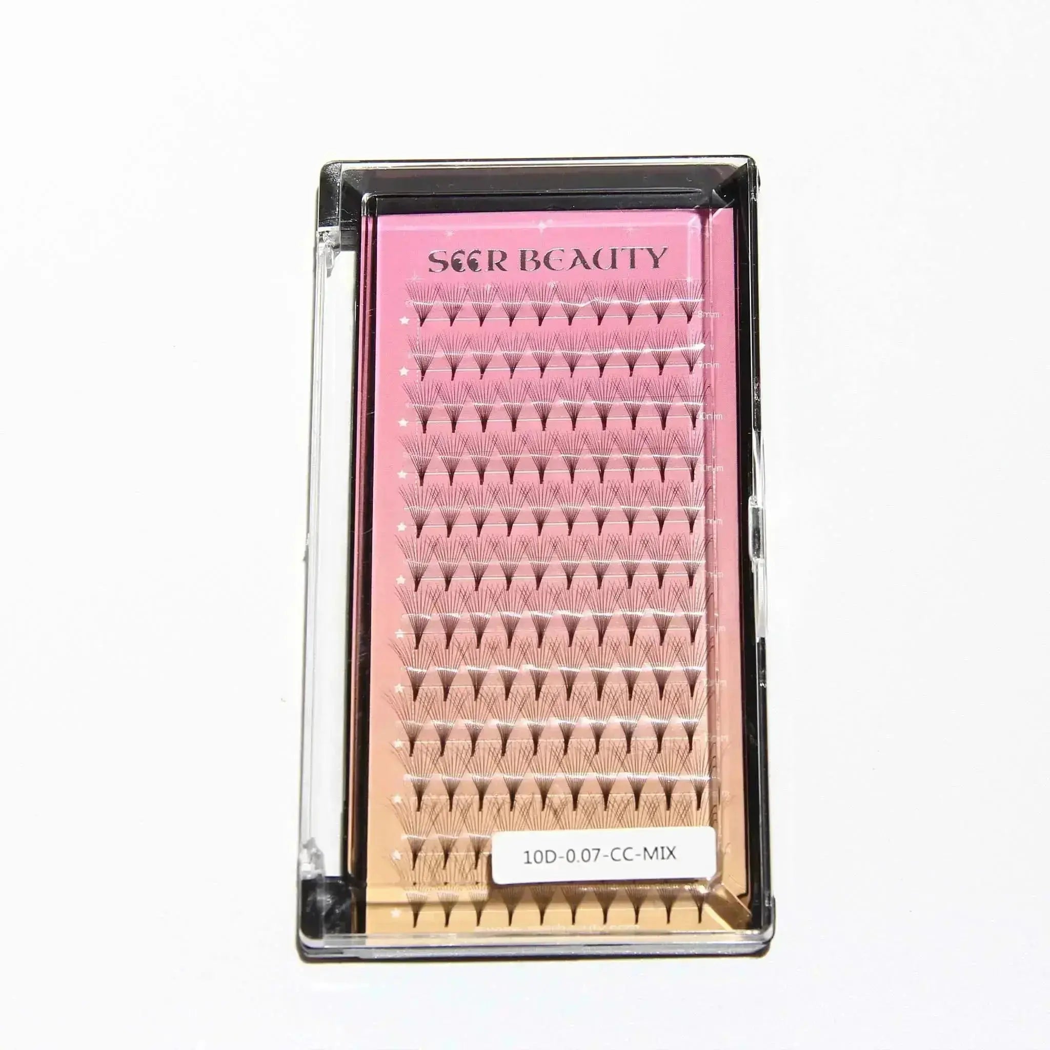 5D Premade Volume Fans Lashes 12 Rows 120 Fans (Pointy Base) seerbeauty