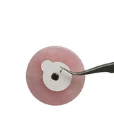 Pink Jade Stone Glue Pallet Holder for Eyelash Extensions/1PCS seerbeauty