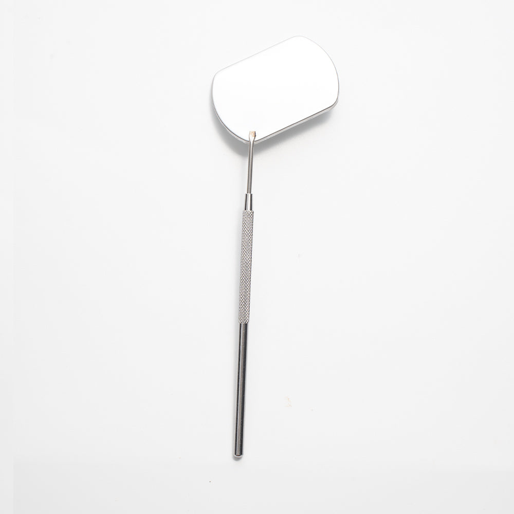 Large Stainless Steel Eyelash Extension Mirror 1 Pc Redberry