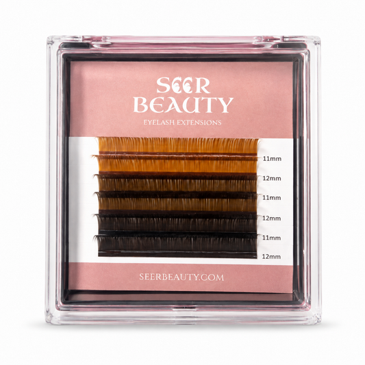 Mini Brown Lash Tray