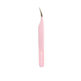 BP-01 Baby Pink FIBER TIP Classic Isolation Tweezers seerbeauty