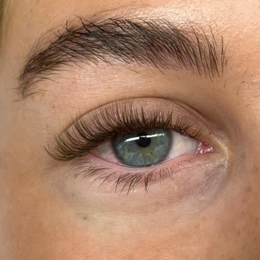 Black Brown Eyelash Extensions seerbeauty