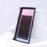 Brown 3D W-SHAPE LASHES ( Clover Lash ) Redberry