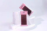 Burgundy Volume Eyelash Extensions Redberry
