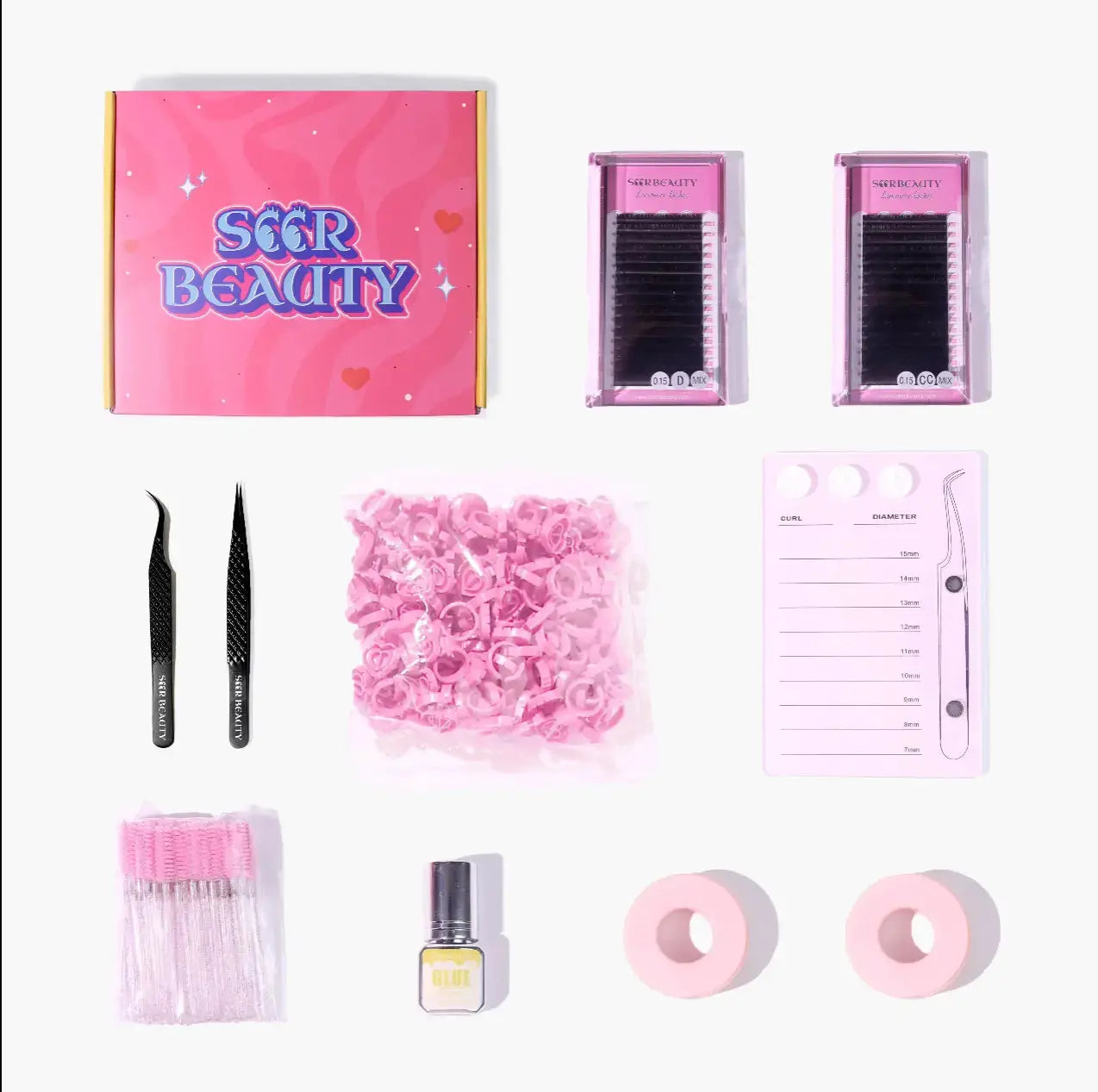 Classic Lash Extension Mini Kit seerbeauty