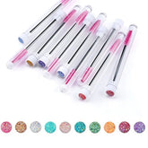 Diamond Bottle With Glitter Mascara Brushes seerbeauty