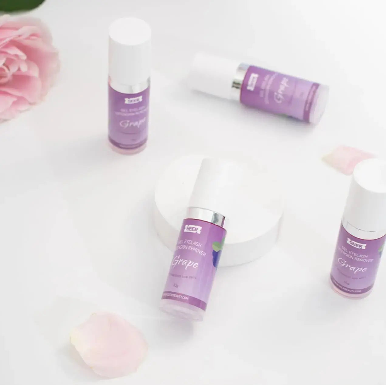 GEL REMOVER ( GRAPE ) SEERBEAUTY