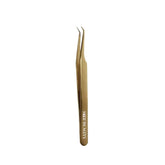 GSL-02 FIBER TIP GOLD TWEEZERS FOR EYELASH EXTENSION seerbeauty