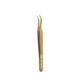 GSL-04 FIBER TIP GOLD TWEEZERS FOR EYELASH EXTENSION seerbeauty