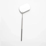 Large Stainless Steel Eyelash Extension Mirror 1 Pc seerbeauty