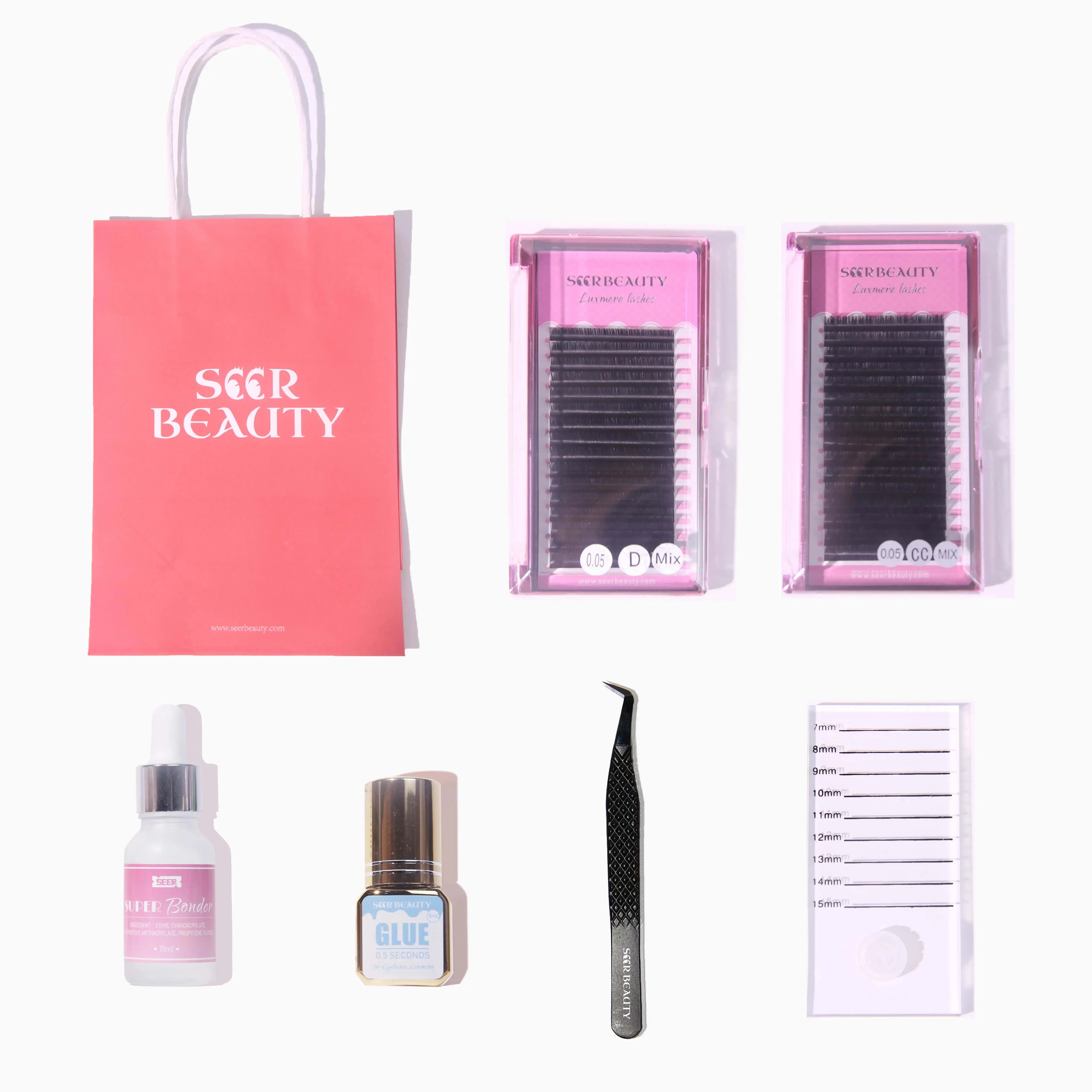 Lash Extension Practice Kit --- A seerbeauty