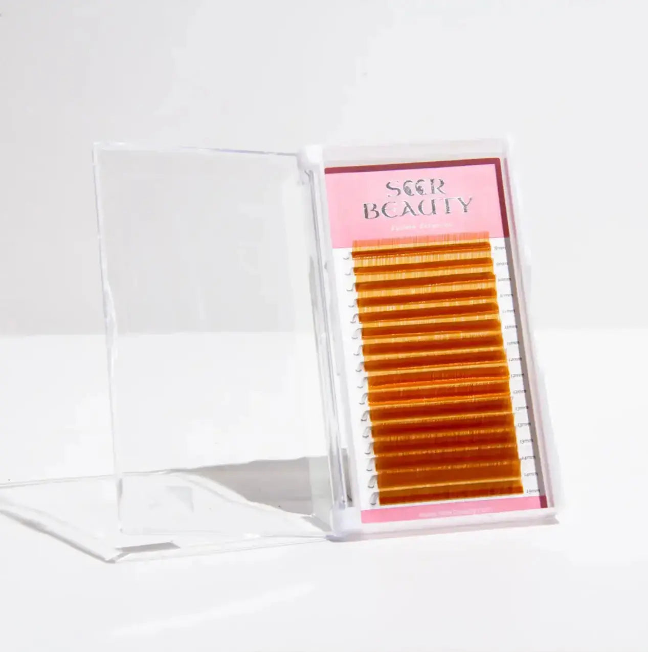 Light Brown Volume Eyelash Extensions Redberry