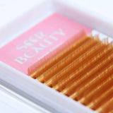 Light Brown Volume Eyelash Extensions Redberry