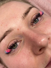 Mixed-colored Volume Eyelash Extensions Redberry