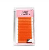 Orange Volume Eyelash Extensions Redberry