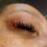 Orange Volume Eyelash Extensions Redberry