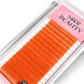 Orange Volume Eyelash Extensions Redberry