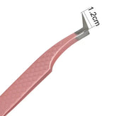 PINK-01 FIBER TIP Hammer Mega Tweezers seerbeauty