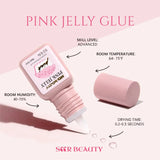 Pink Jelly Glue (0.2s-0.5s) seerbeauty