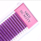 Purple Volume Eyelash Extensions Redberry