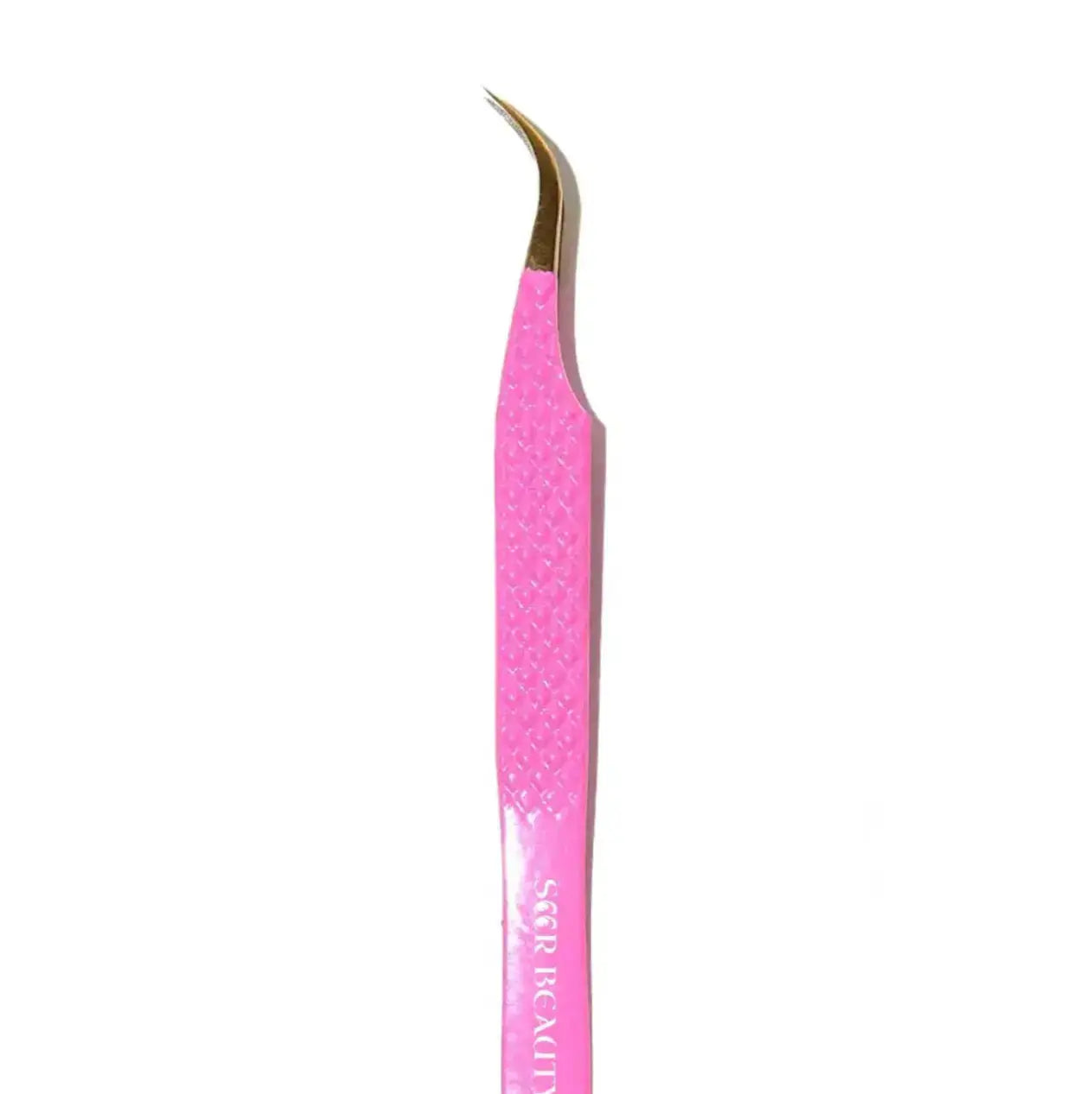 SW-01 Curved Fiber Tip Tweezers for Eyelash Extensions seerbeauty