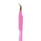 SW-01 Curved Fiber Tip Tweezers for Eyelash Extensions seerbeauty