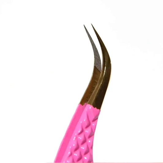 SW-01 Curved Fiber Tip Tweezers for Eyelash Extensions seerbeauty