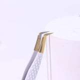 SW-02 Boot Fiber Tip Tweezers for Eyelash Extensions seerbeauty