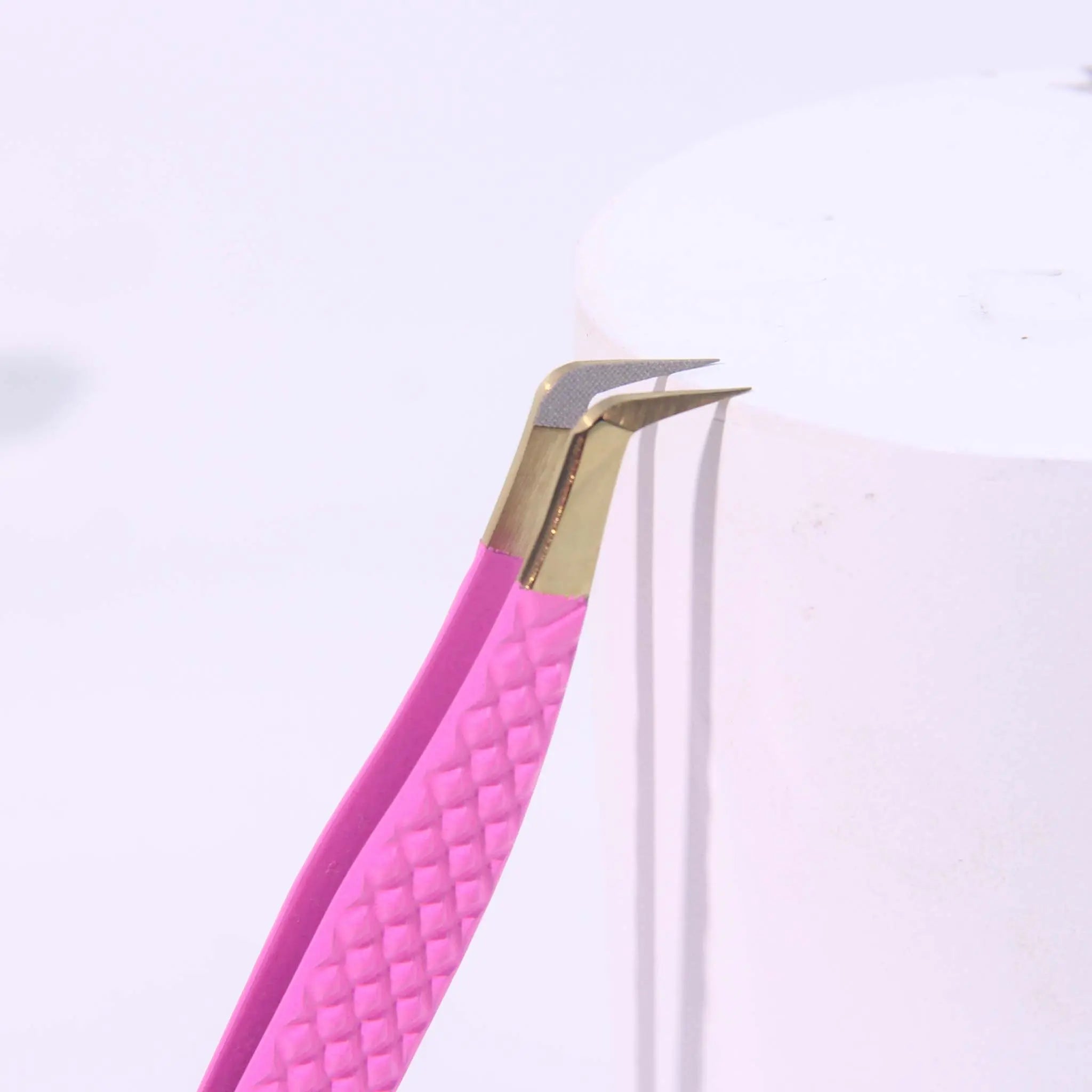 SW-02 Boot Fiber Tip Tweezers for Eyelash Extensions seerbeauty