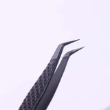 SW-02 Boot Fiber Tip Tweezers for Eyelash Extensions seerbeauty