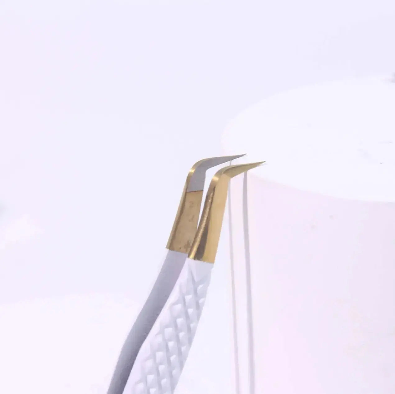 SW-02 Boot Fiber Tip Tweezers for Eyelash Extensions seerbeauty