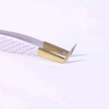 SW-02 Boot Fiber Tip Tweezers for Eyelash Extensions seerbeauty