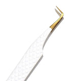 SW-04 45°-Degree Fiber Tip Tweezers for Eyelash Extensions seerbeauty