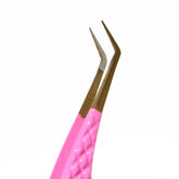SW-04 45°-Degree Fiber Tip Tweezers for Eyelash Extensions seerbeauty
