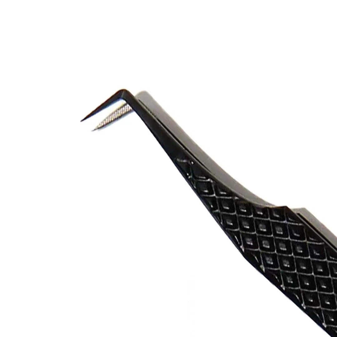 SW-05 90°-Degree Fiber Tip Tweezers for Eyelash Extensions seerbeauty