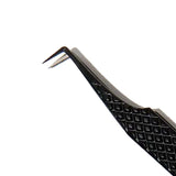 SW-05 90°-Degree Fiber Tip Tweezers for Eyelash Extensions seerbeauty