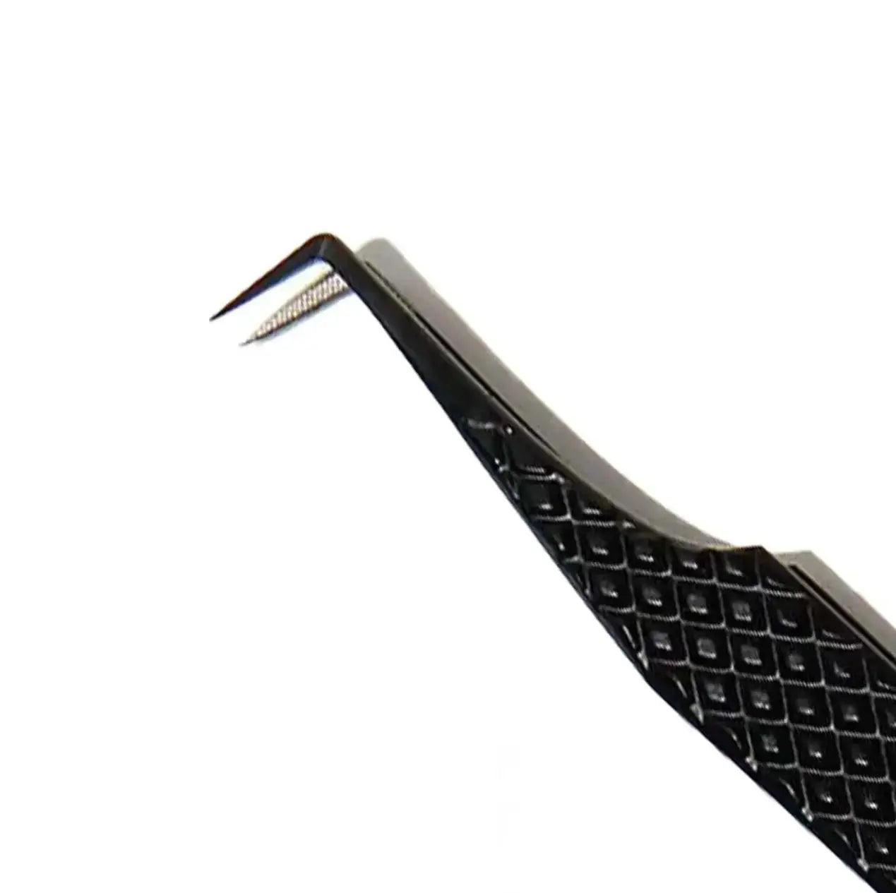 SW-05 90°-Degree Fiber Tip Tweezers for Eyelash Extensions seerbeauty