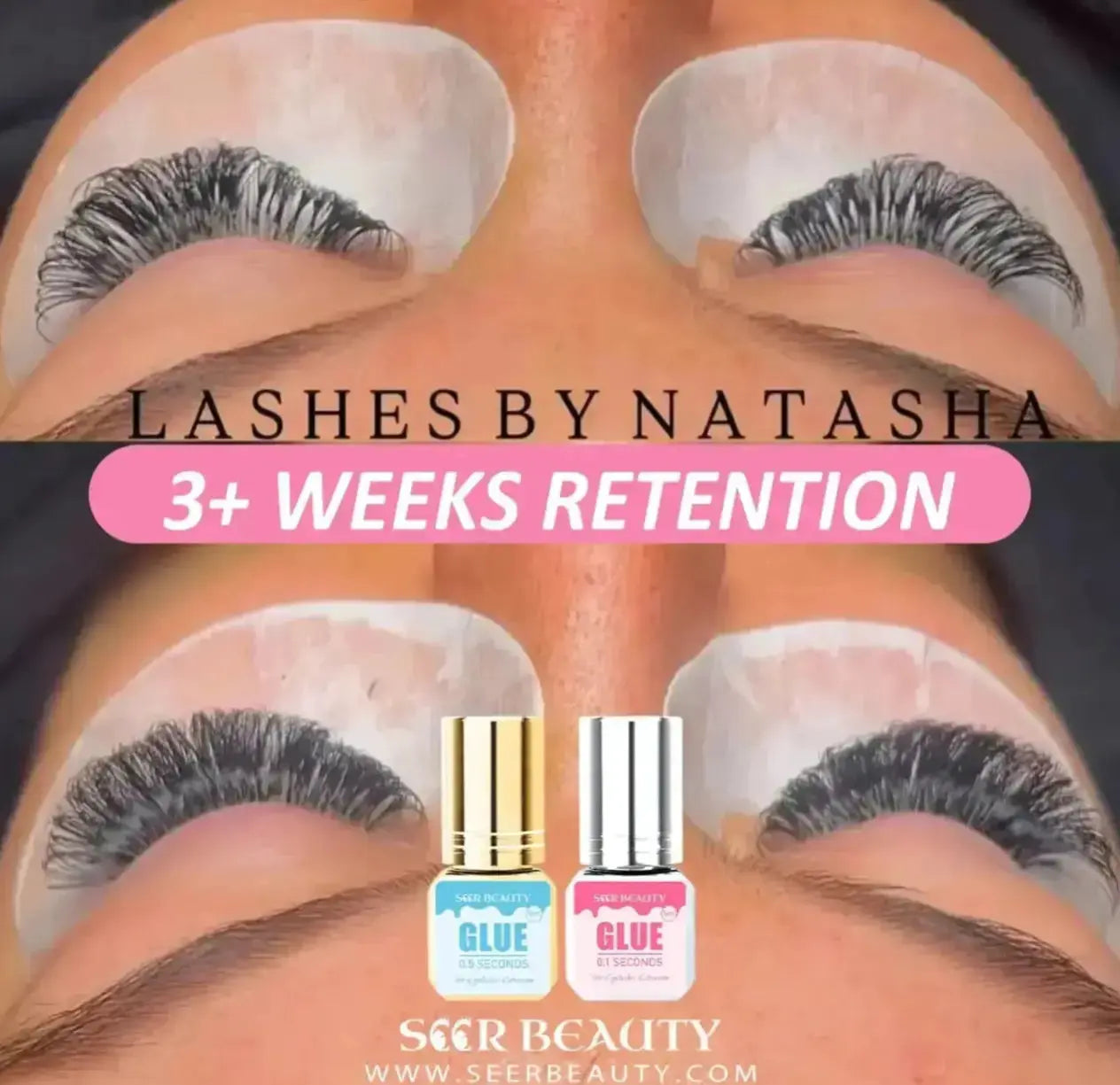 THE MOON SERIES GLUE ( 0.5 SECOND ) seerbeauty