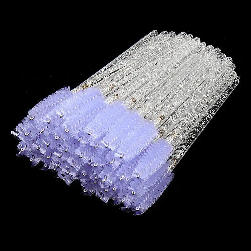 Crystal Rod Mascara Brush 50 Pieces/pack seerbeauty